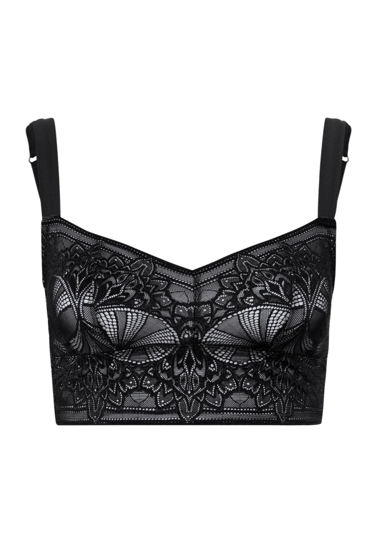 The Holly-Bralette By Hanro in Black
