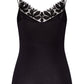 The Kalea-Spaghetti Top By Hanro in Black