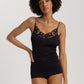 The Kalea-Spaghetti Top By Hanro in Black