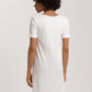 The Kalea Nw-S/Slv Nightdress 100 Cm By Hanro in Off White