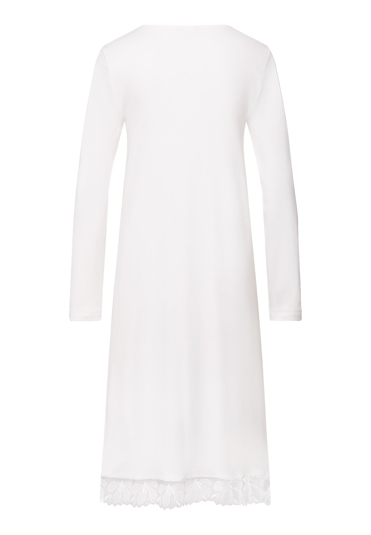The Kalea Nw-Long Sleeve Nightdress 110Cm By HANRO in Off White