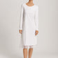 The Kalea Nw-Long Sleeve Nightdress 110Cm By HANRO in Off White