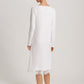 The Kalea Nw-Long Sleeve Nightdress 110Cm By HANRO in Off White
