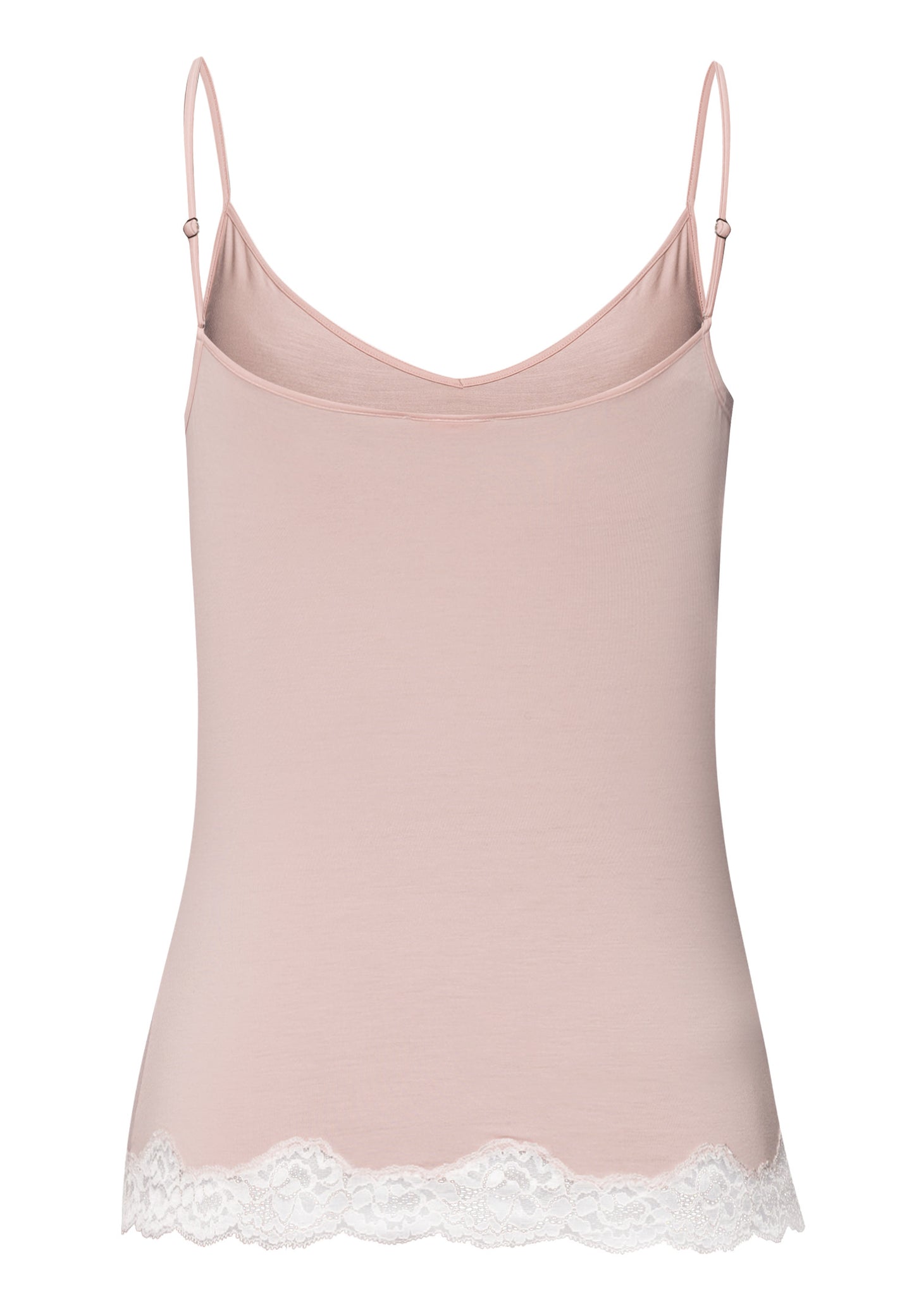 The Dana-Spaghetti Top By Hanro in Blush