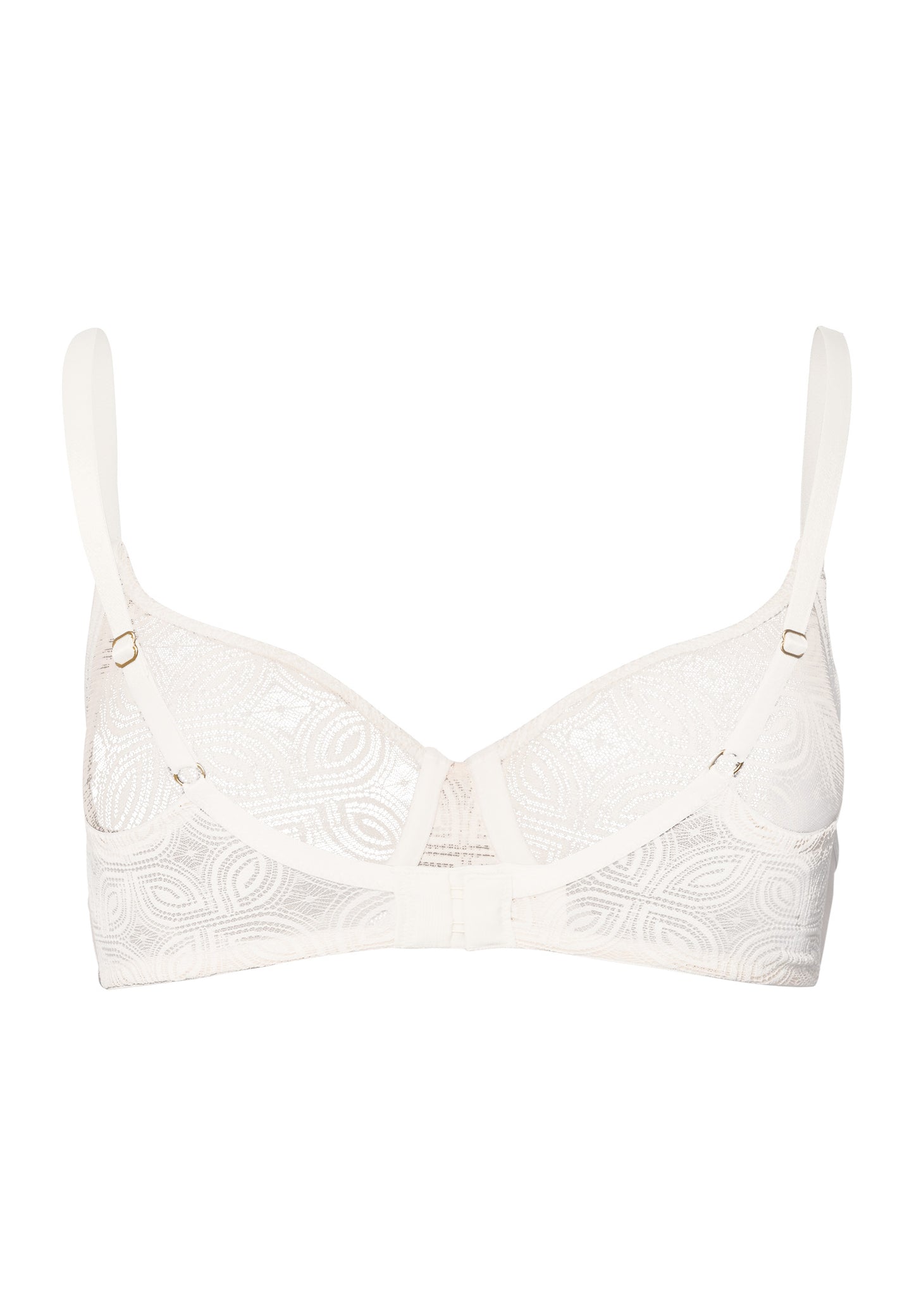 The Ruby-U/Wire Bra By Hanro in Misty White