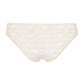 The Ruby-Mini Briefs By Hanro in Misty White