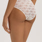 The Ruby-Mini Briefs By Hanro in Misty White