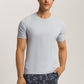 The Living Shirts-Short Sleeve Shirt By Hanro in White Topaz