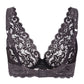 The Moments-Soft Cup Bra By Hanro in Black Pearl