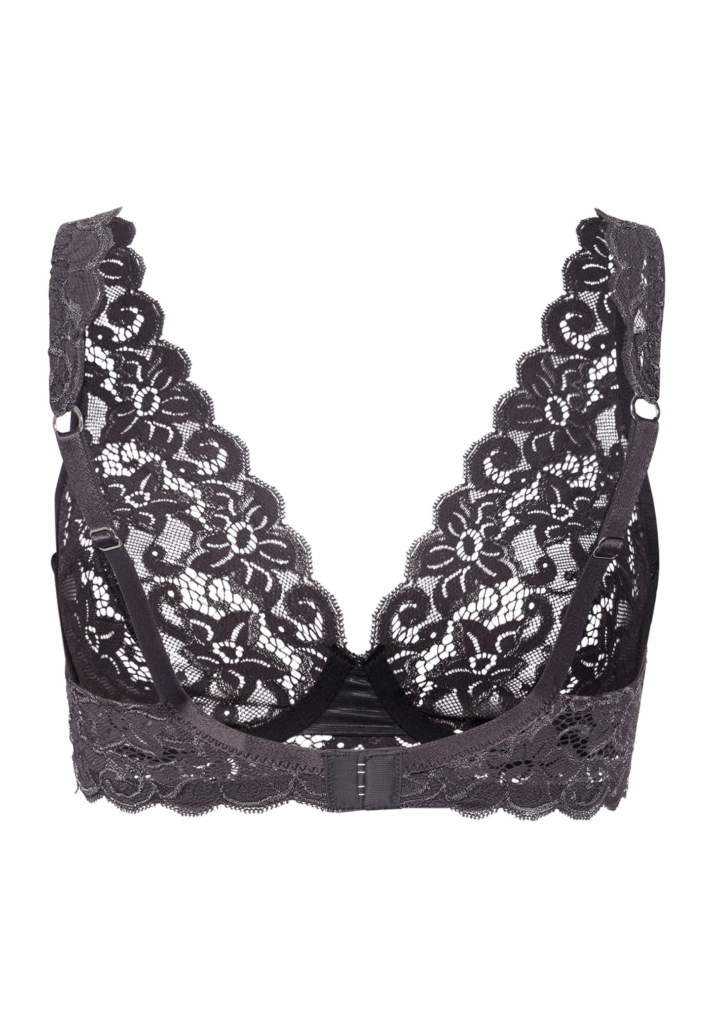 The Moments-Soft Cup Bra By Hanro in Black Pearl