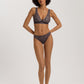The Moments-Soft Cup Bra By Hanro in Black Pearl