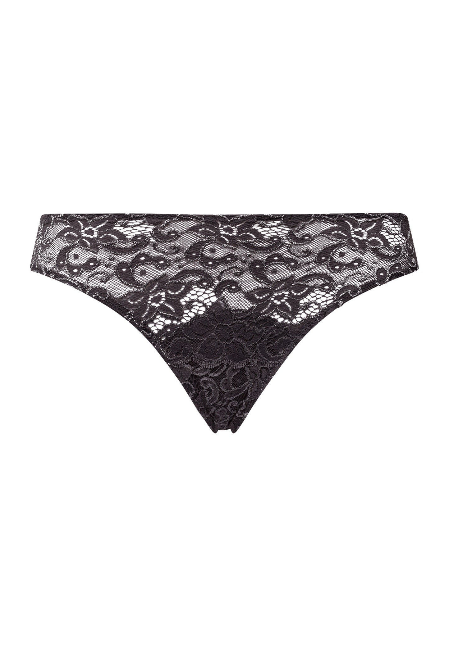 The Moments-Mini Briefs By Hanro in Black Pearl