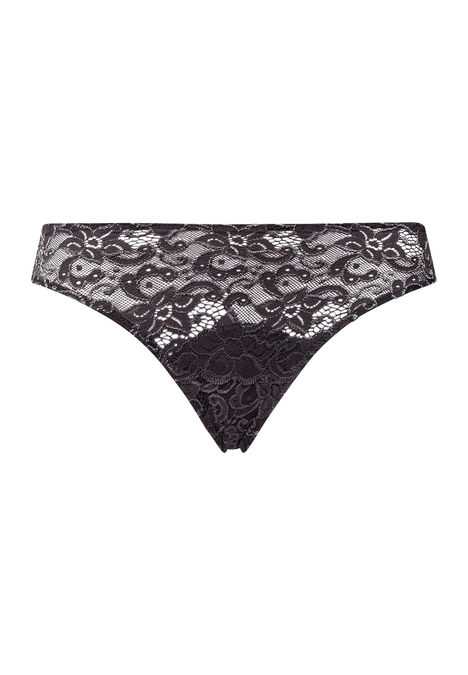 The Moments-Mini Briefs By Hanro in Black Pearl
