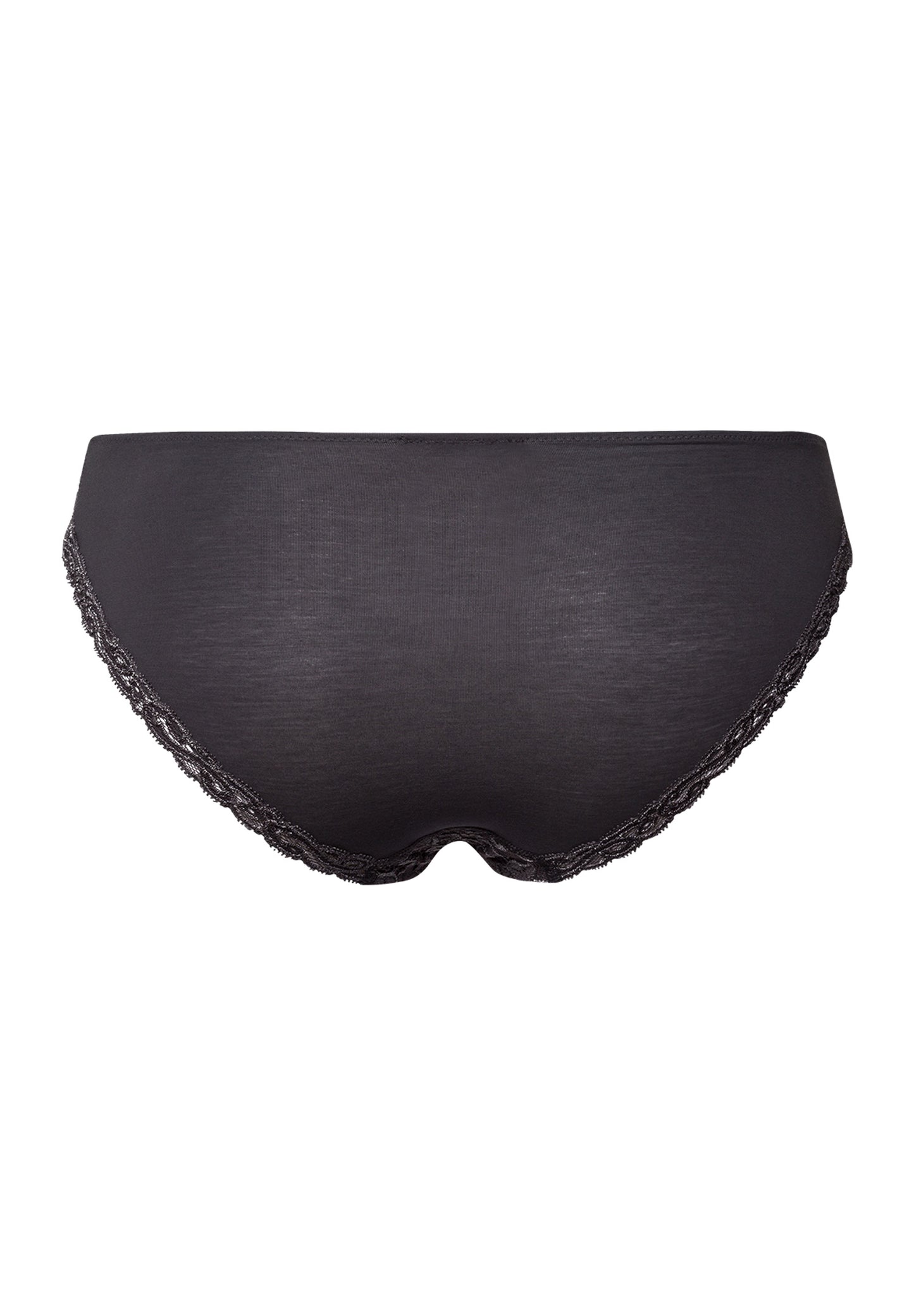 The Moments-Mini Briefs By Hanro in Black Pearl