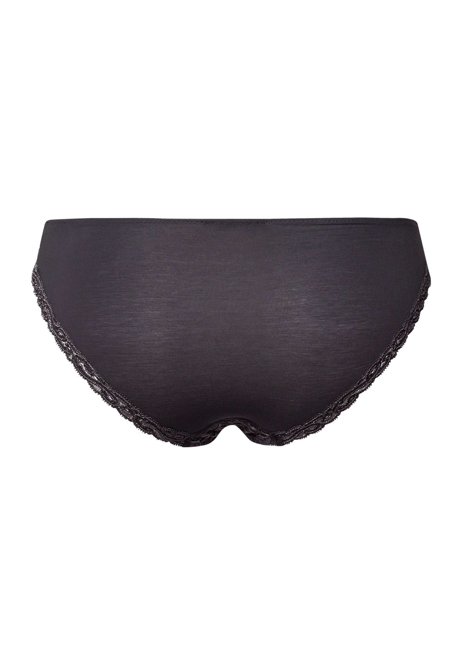 The Moments-Mini Briefs By Hanro in Black Pearl