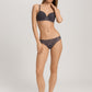 The Moments-Mini Briefs By Hanro in Black Pearl
