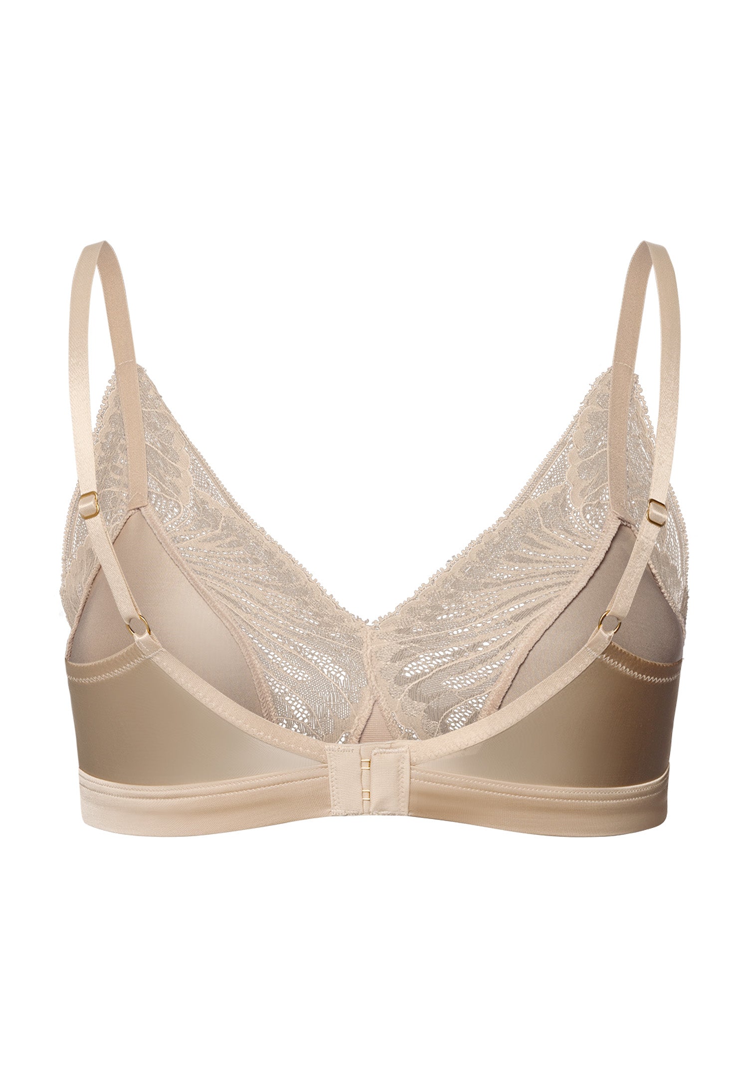 The Lilith-Soft Cup Bra By Hanro in Coffee Quartz