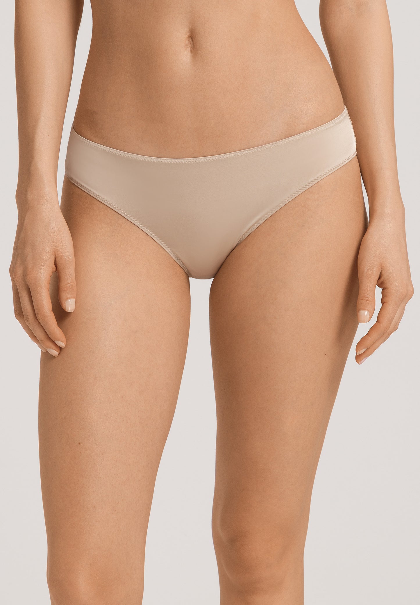 The Lilith-Mini Briefs By Hanro in Coffee Quartz