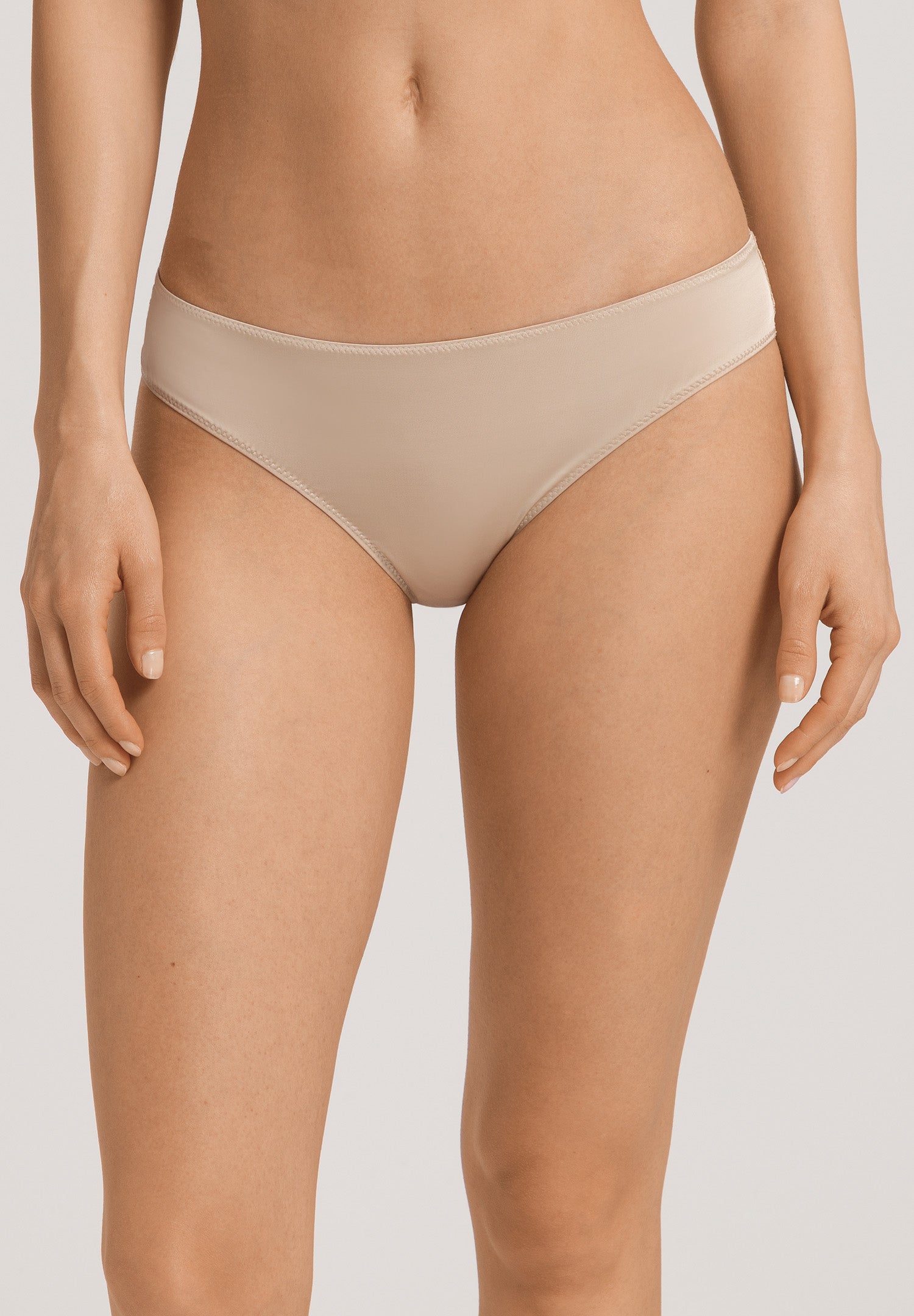 The Lilith-Mini Briefs By Hanro in Coffee Quartz