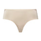 The Lilith-Midi Briefs By Hanro in Coffee Quartz