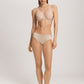 The Lilith-Midi Briefs By Hanro in Coffee Quartz