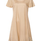 The Lilith Nw-Short Sleeve Nightdress 95Cm By Hanro in Coffee Quartz