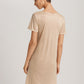 The Lilith Nw-Short Sleeve Nightdress 95Cm By Hanro in Coffee Quartz