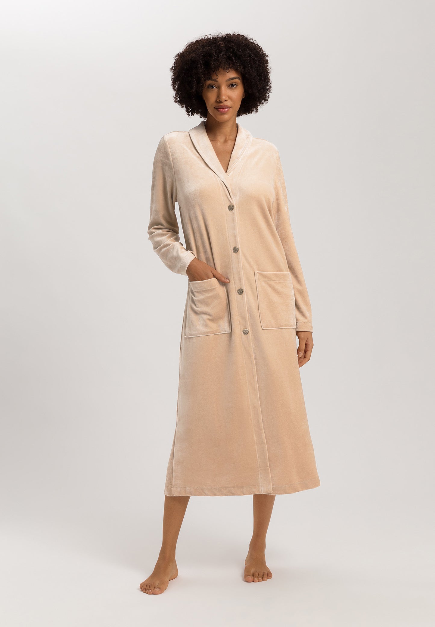 The Favourites-Robe By Hanro in Coffee Quartz