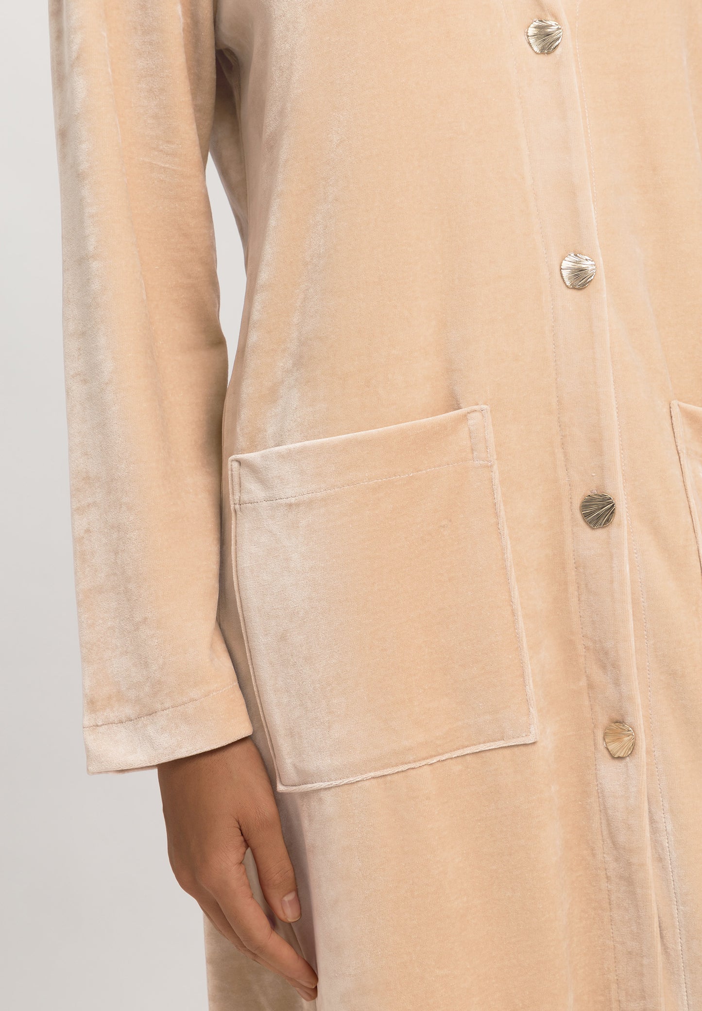 The Favourites-Robe By Hanro in Coffee Quartz