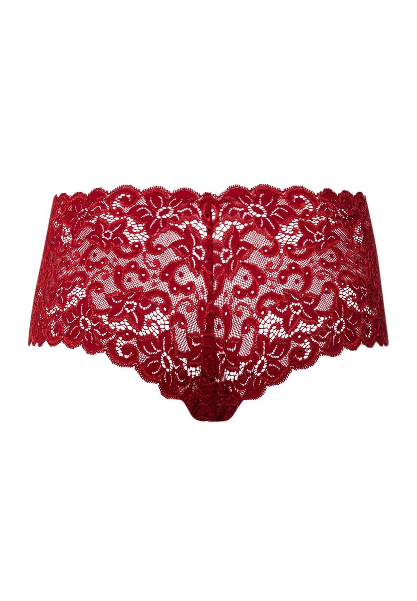 The Moments-Boyleg By Hanro in Red Dahlia