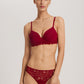 The Moments-T-Shirt Bra By HANRO in Red Dahlia