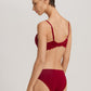 The Moments-T-Shirt Bra By HANRO in Red Dahlia