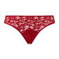 The Moments-Mini Briefs By Hanro in Red Dahlia