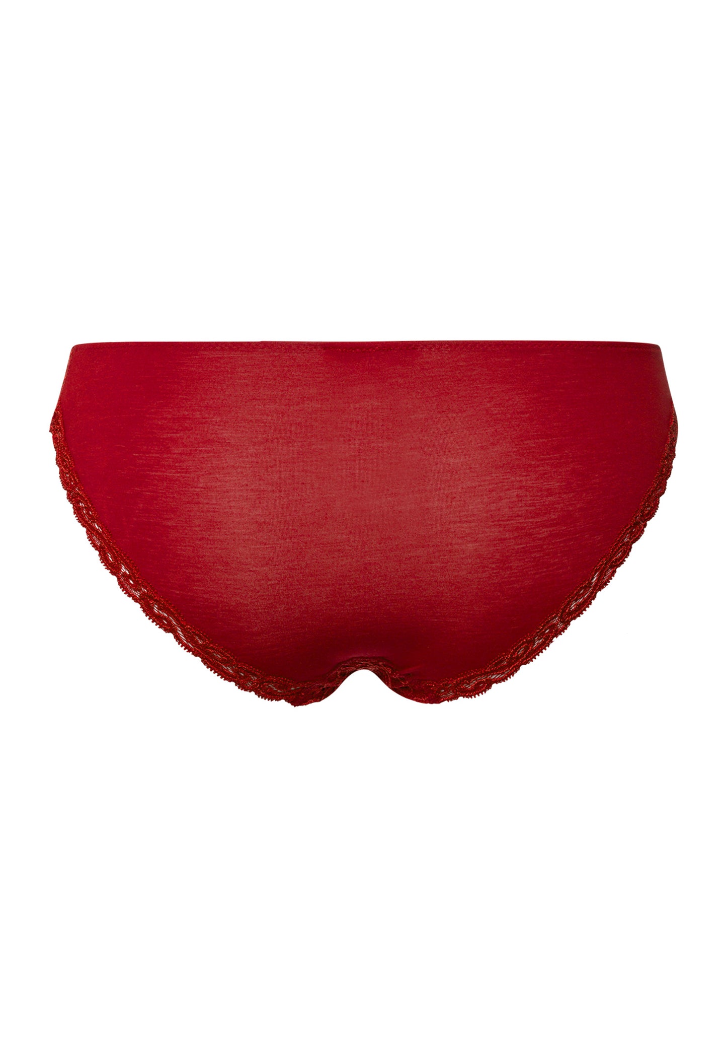 The Moments-Mini Briefs By Hanro in Red Dahlia