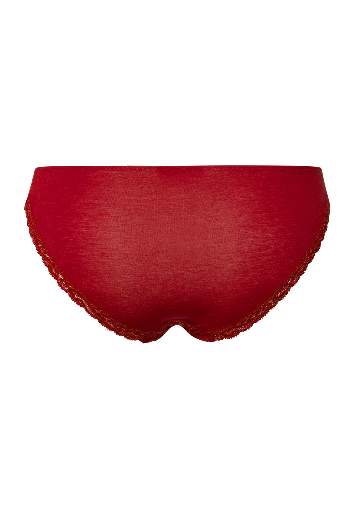The Moments-Mini Briefs By Hanro in Red Dahlia