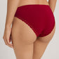 The Moments-Mini Briefs By Hanro in Red Dahlia