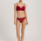 The Moments-Mini Briefs By Hanro in Red Dahlia