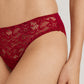 The Moments-Mini Briefs By Hanro in Red Dahlia