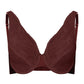 The Lilith-U/Wire Bra By Hanro in Vivid Brown