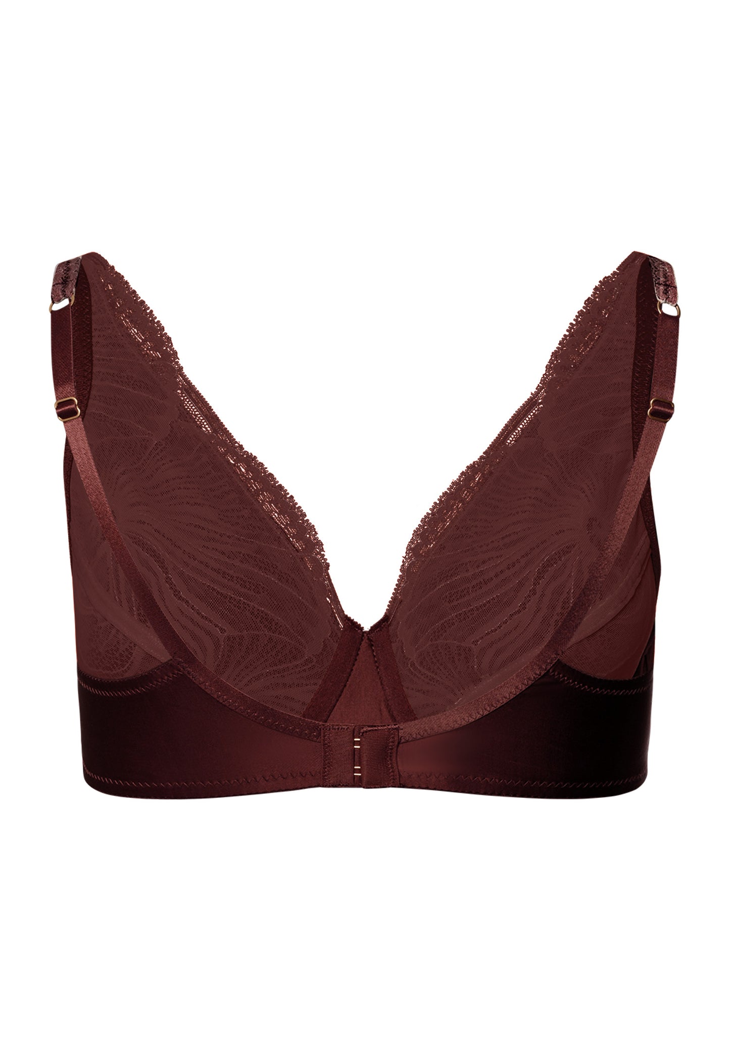 The Lilith-U/Wire Bra By Hanro in Vivid Brown