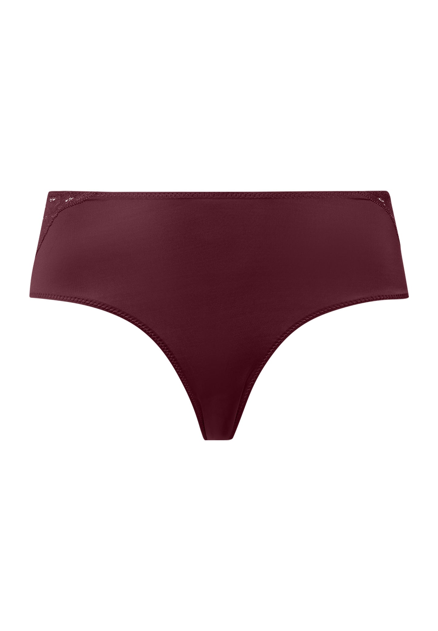 The Lilith-Midi Briefs By Hanro in Vivid Brown
