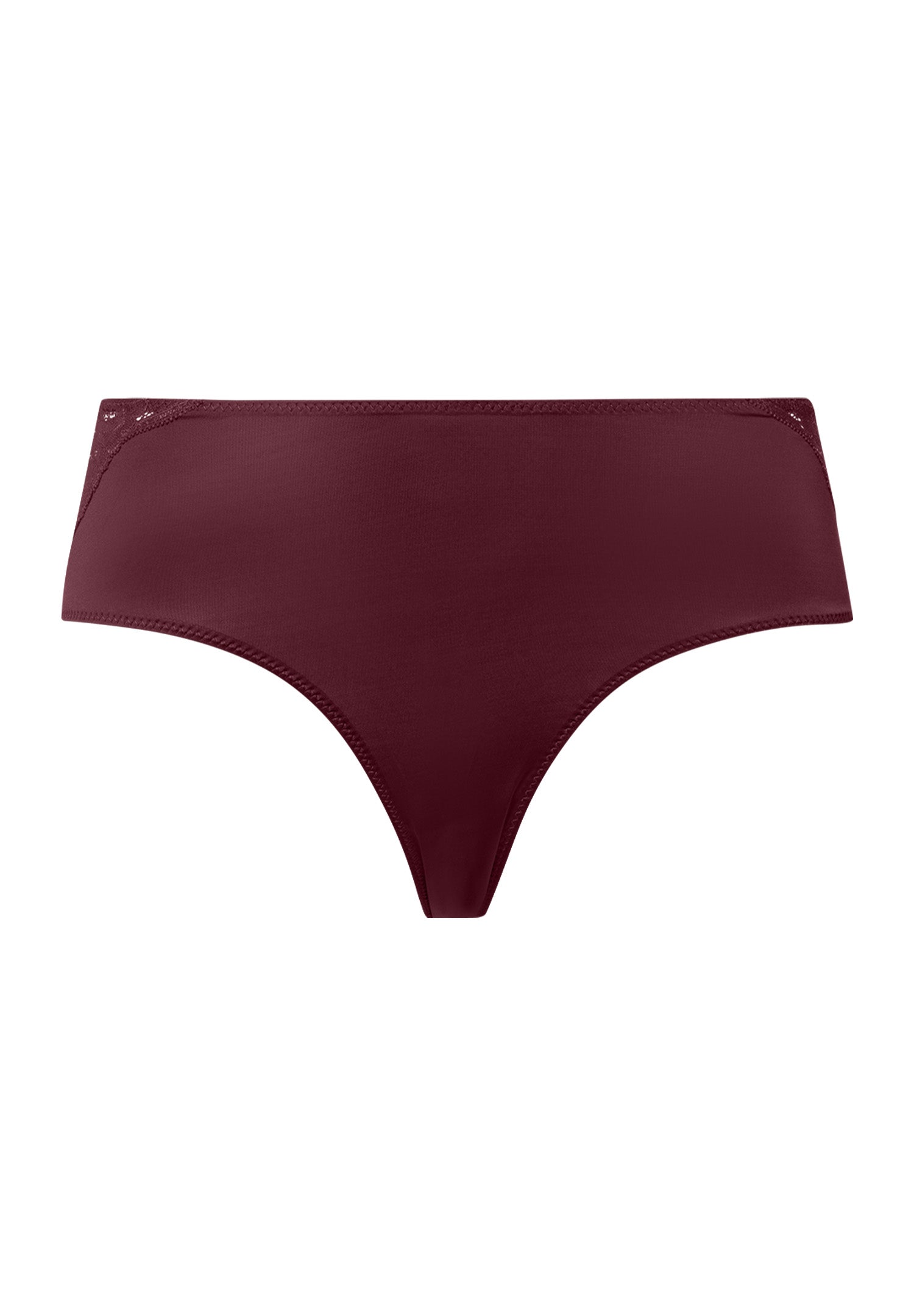 The Lilith-Midi Briefs By Hanro in Vivid Brown