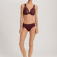 The Lilith-Midi Briefs By Hanro in Vivid Brown