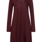 The Lilith Nw-L/Slv Nightdress 100Cm By Hanro in Vivid Brown