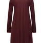 The Lilith Nw-L/Slv Nightdress 100Cm By Hanro in Vivid Brown