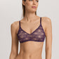 The Ruby-Soft Cup Bra By Hanro in Amethyst