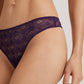 The Ruby-Thong By Hanro in Amethyst