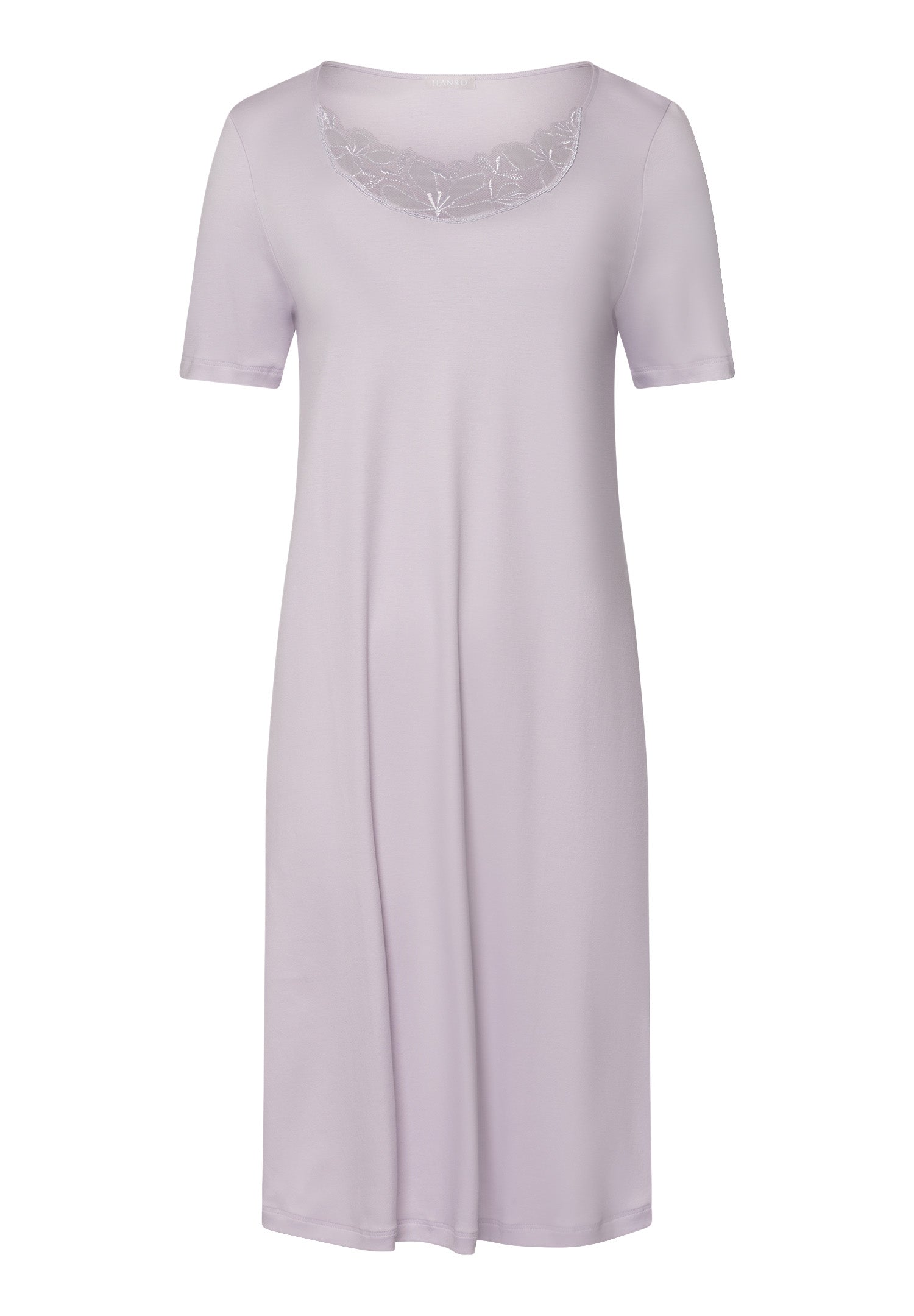 The Kalea Nw-S/Slv Nightdress 100 Cm By Hanro in Pink Lavender