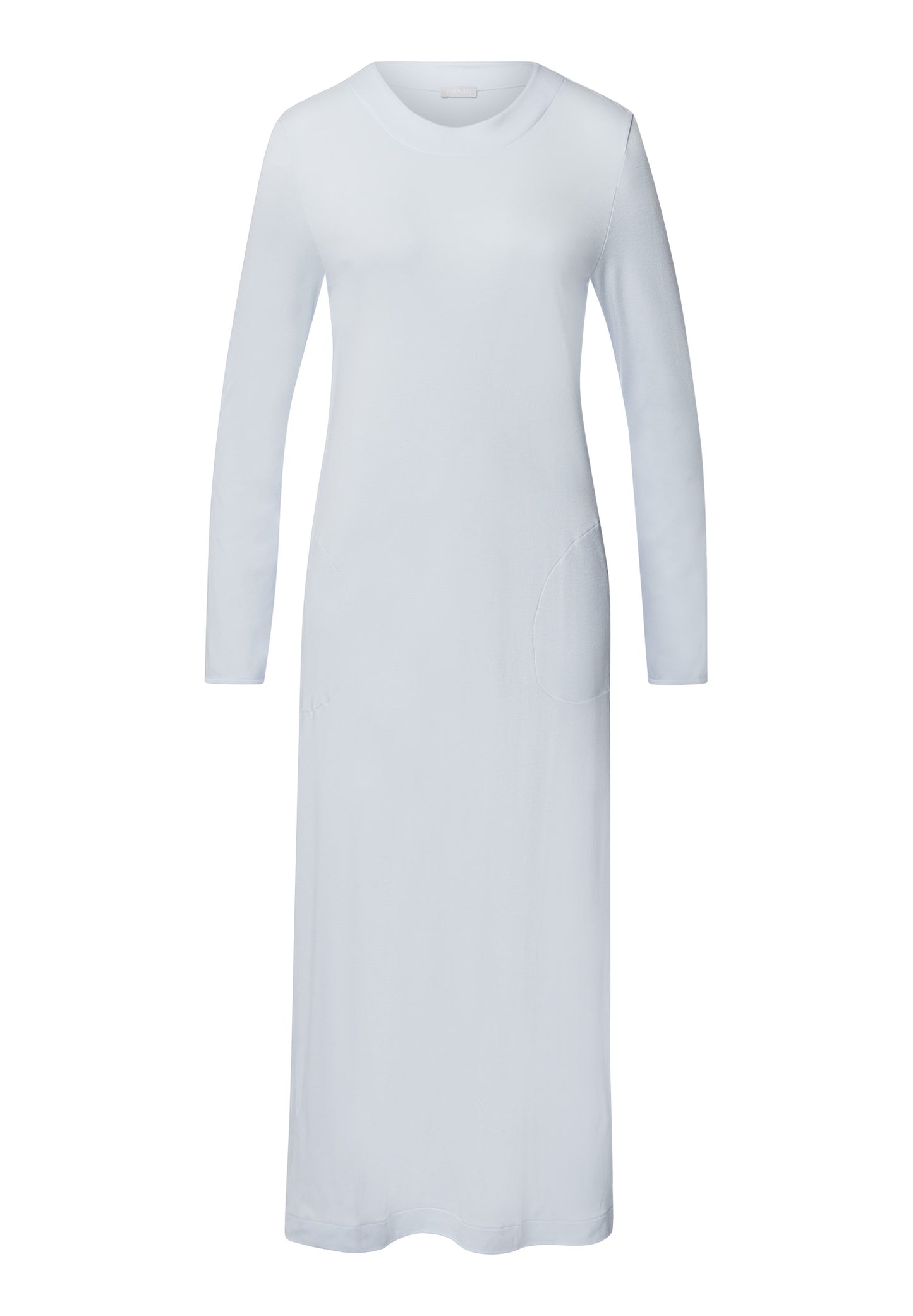 The Malena-L/Slv Nightdress 130Cm By Hanro in Powder Blue
