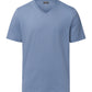 The Living Shirts-S/Slv Shirt V-Neck By Hanro in Dusky Aqua